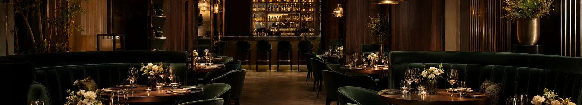 Ejemplo de carta digital para un restaurante de estilo Fine dining